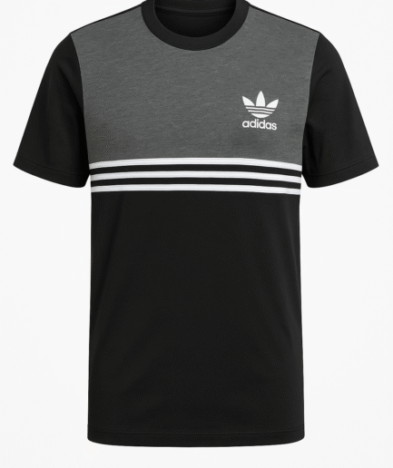 Ada Black & Grey – Single Jersy Tshirt