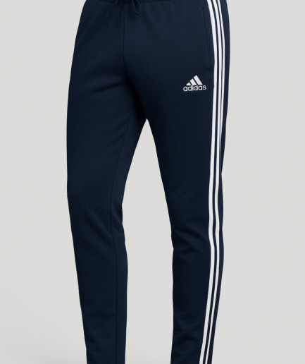 Ada Blue Dri Fit 3-Stripes Slim-Fit Trouser
