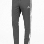 Ada Grey Dri Fit 3-Stripes Slim-Fit Trouser