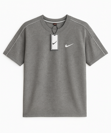 Nke Grey – Single Jersy Tshirt